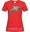 Женская футболка Dolphin Sea Красный фото