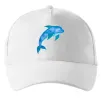 Кепка Акварельний дельфін Белый фото