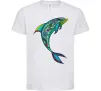 Детская футболка Дельфін ілюстрація Белый фото
