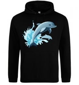 Мужская толстовка (худи) Прижок дельфіна Мужская толстовка (худи) Прижок дельфіна