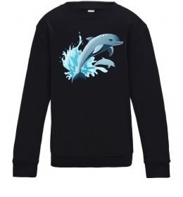 Дитячий світшот Прижок дельфіна Дитячий світшот Прижок дельфіна