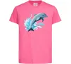 Дитяча футболка Прижок дельфіна Яскраво-рожевий фото