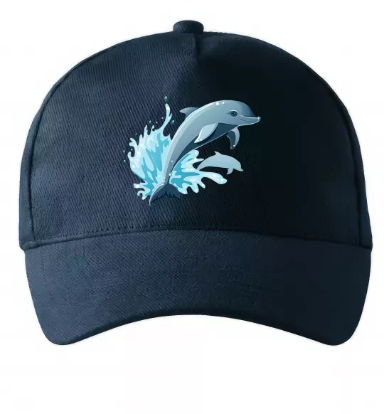 Кепка Прижок дельфіна Темно-синий фото