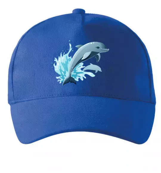 Кепка Прижок дельфіна Ярко-синий фото
