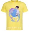 Чоловіча футболка Anime dolphin Лимонний фото