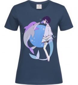 Жіноча футболка Anime dolphin Жіноча футболка Anime dolphin