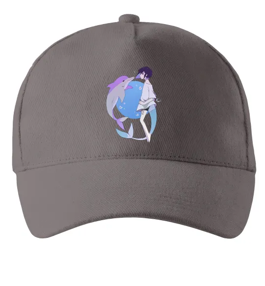 Кепка Anime dolphin Серый фото