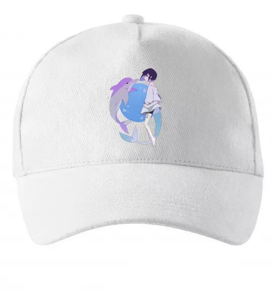 Кепка Anime dolphin Белый фото