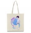 Еко-сумка Anime dolphin Бежевий фото