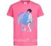 Дитяча футболка Anime dolphin Яскраво-рожевий фото