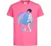 Дитяча футболка Anime dolphin Яскраво-рожевий Дитяча футболка Anime dolphin Яскраво-рожевий фото