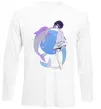 Лонгслів Anime dolphin Білий фото