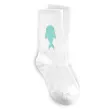 Носки Блакитний дельфін Белый фото