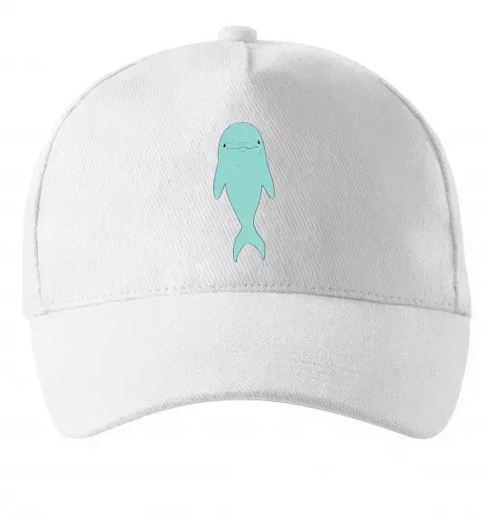 Кепка Блакитний дельфін Белый фото