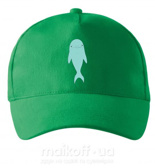 Кепка Голубой дельфин Зеленый фото