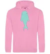 Женская толстовка (худи) Блакитний дельфін Розовый фото