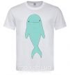 Чоловіча футболка Голубой дельфин Білий фото