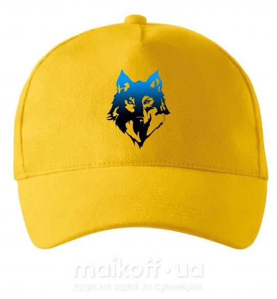 Кепка Синий волк Солнечно желтый фото