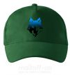 Кепка Синий волк Темно-зеленый фото