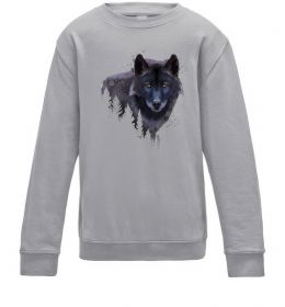 Дитячий світшот Wolf in the wood