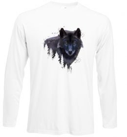 Лонгслив Wolf in the wood