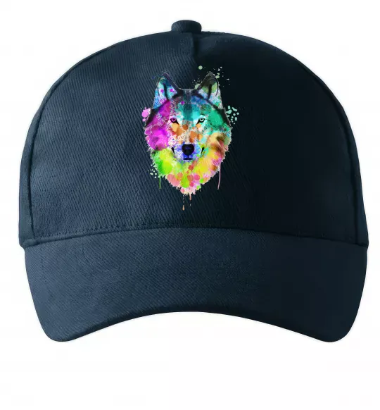Кепка Wolf splashes Темно-синий фото