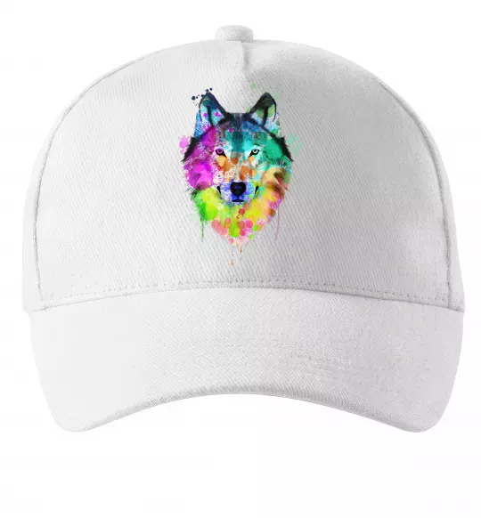Кепка Wolf splashes Белый фото