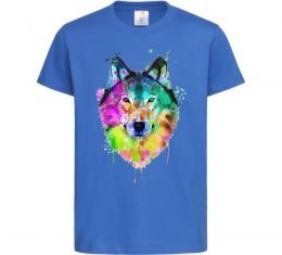Детская футболка Wolf splashes