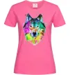 Женская футболка Wolf splashes Ярко-розовый Женская футболка Wolf splashes Ярко-розовый фото