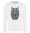 Свитшот Wolf eyes Белый фото