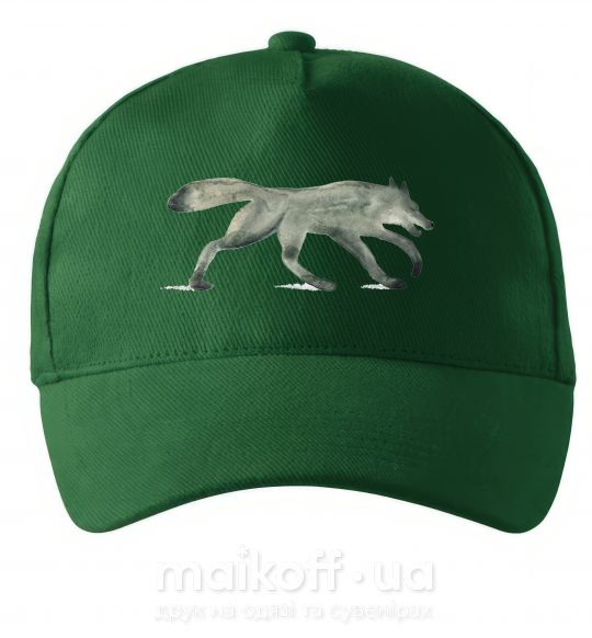 Кепка Walking wolf Темно-зеленый фото