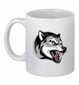 Чашка керамическая Вовчий оскал