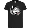 Дитяча футболка Вовчий оскал Чорний фото