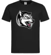 Мужская футболка Вовчий оскал Черный Мужская футболка Вовчий оскал Черный фото