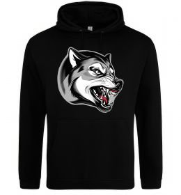 Женская толстовка (худи) Вовчий оскал