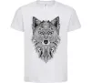 Дитяча футболка Wolf etnic Білий фото