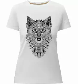 Женская премиум футболка Іх віль ніхт Белый фото