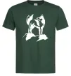 Мужская футболка Mountain wolf Темно-зеленый фото