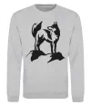 Свитшот Mountain wolf Серый меланж Свитшот Mountain wolf Серый меланж фото