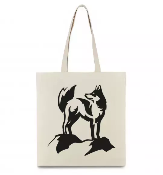 Еко-сумка Mountain wolf Бежевий фото