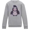 Детский Свитшот Добра горила Серый меланж фото
