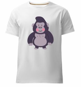 Чоловіча преміум футболка Добра горила