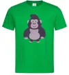 Мужская футболка Добра горила Зеленый Мужская футболка Добра горила Зеленый фото