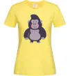 Женская футболка Добра горила Лимонный Женская футболка Добра горила Лимонный фото