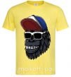 Мужская футболка Swag gorilla Лимонный фото