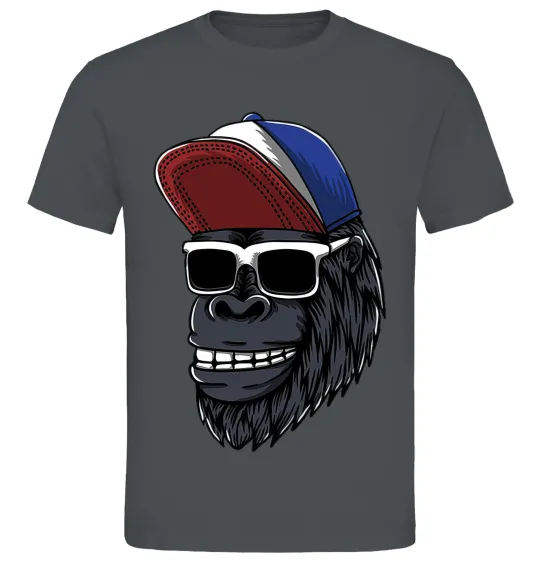 Чоловіча футболка Swag gorilla Графіт фото