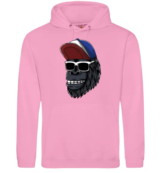 Чоловіча толстовка (худі) Swag gorilla Рожевий фото