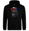 Мужская толстовка (худи) Swag gorilla Черный фото