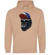 Мужская толстовка (худи) Swag gorilla Песочный фото