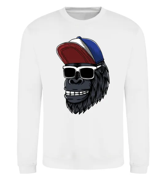 Світшот Swag gorilla Білий фото